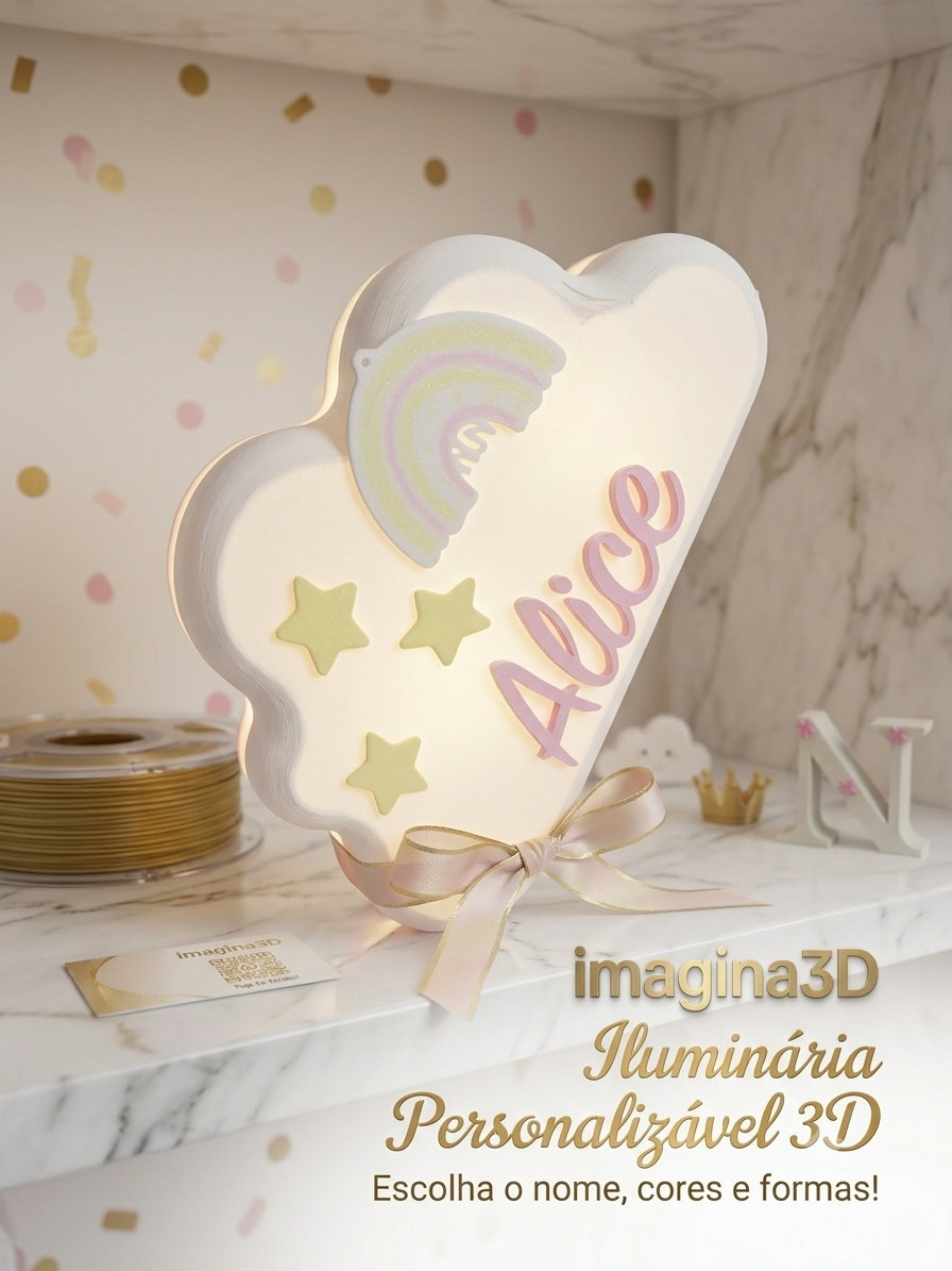 Luminária 3D